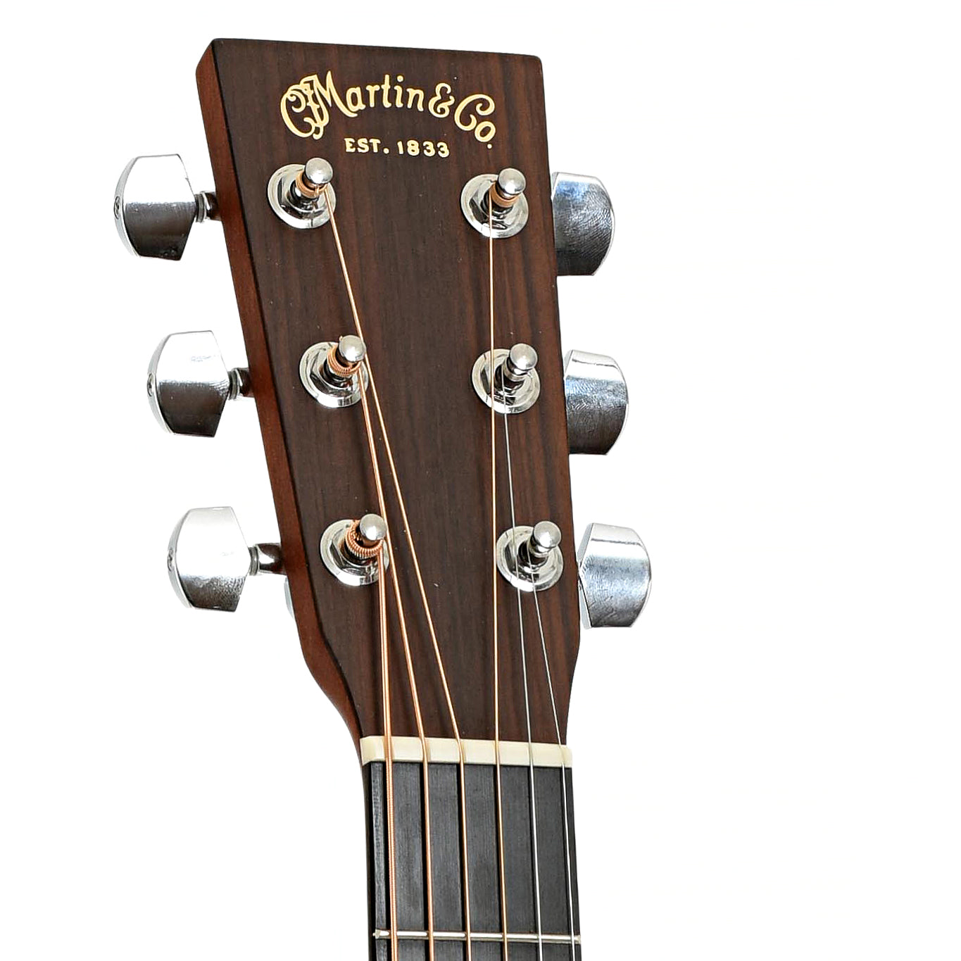 Headstock of Martin Custom GPCPA4-GT-RW Acoustic-Electric Guitar