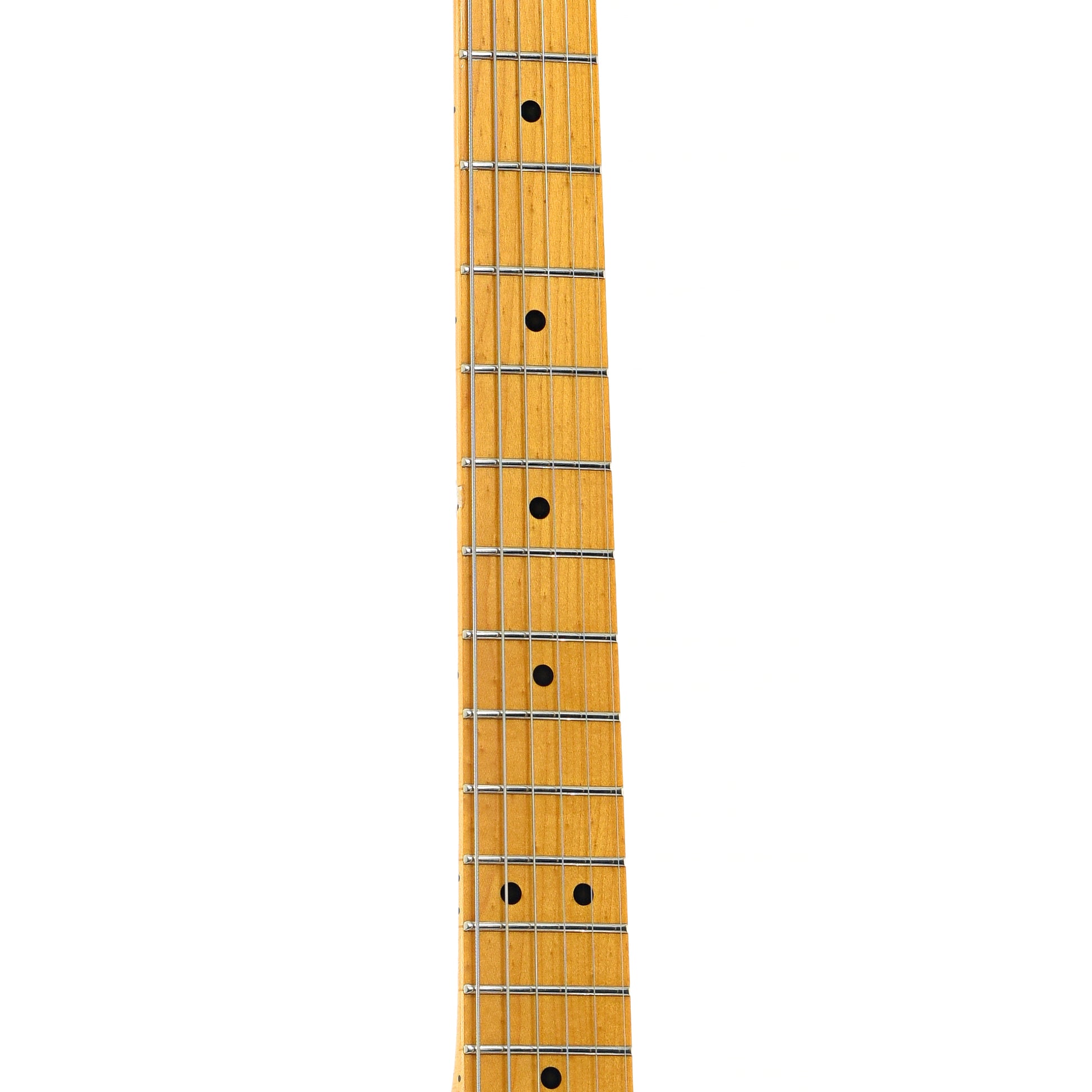 Fretboard of Fender Modern Player Telecaster Plus Electric Guitar