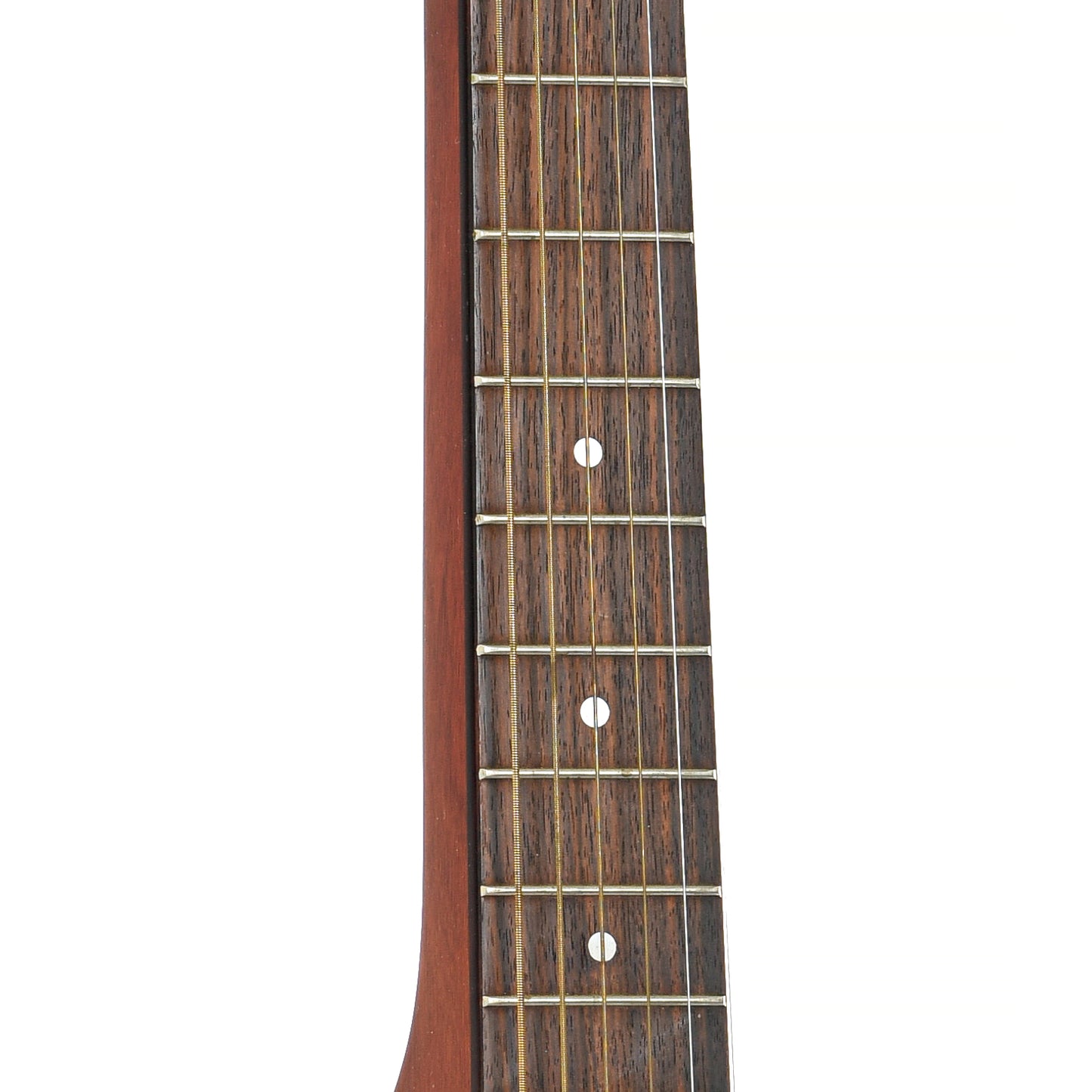 Fretboard of Morrell MD1 Squareneck Resonator Guitar (1990s)