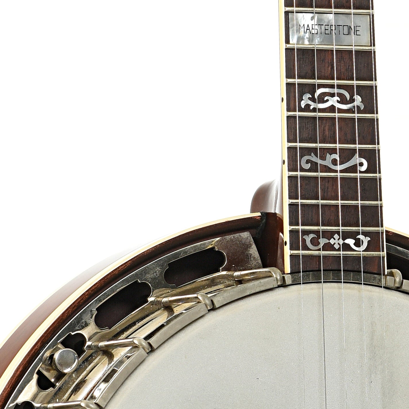 Front neck and body join of Gibson RB-3 Resonator Banjo (1998)