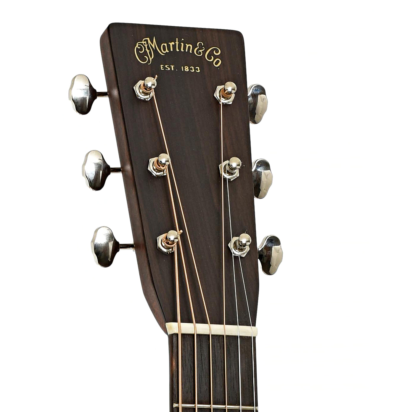 Headstock of Martin 00-28 Reissue Acoustic Guitar