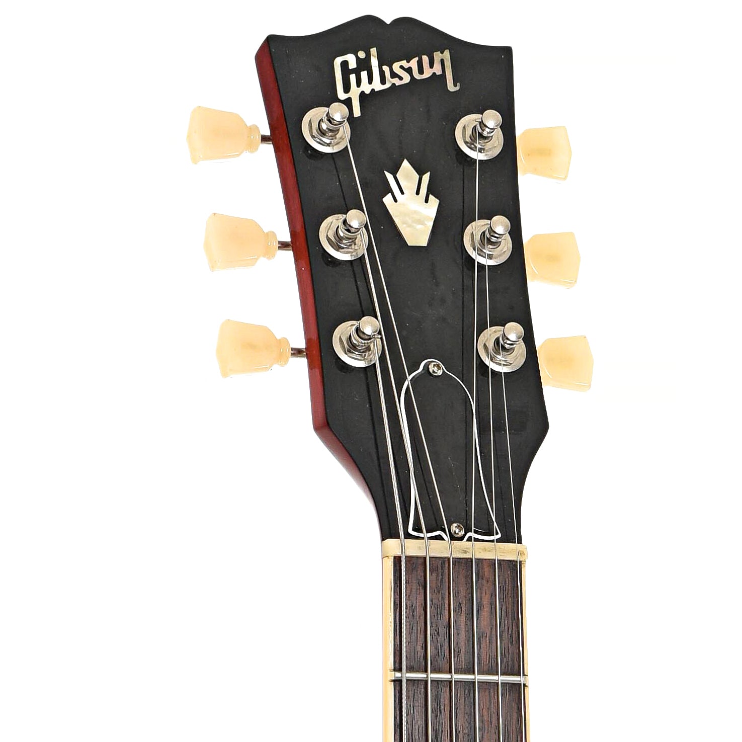 Front headstock of Gibson ES-335 Hollowbody Electric Guitar (2020)