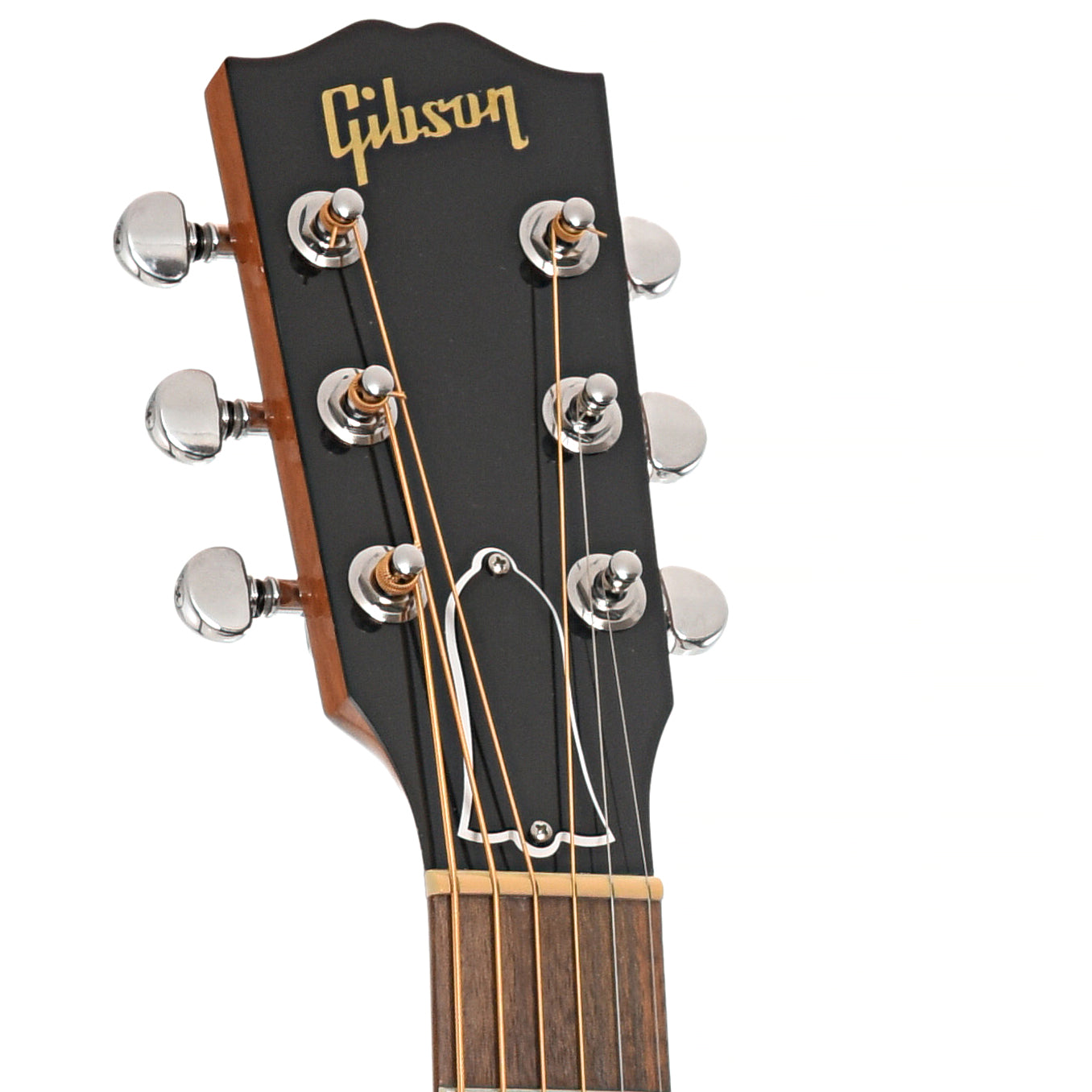 Headstock of Gibson L-00 Studio Walnut