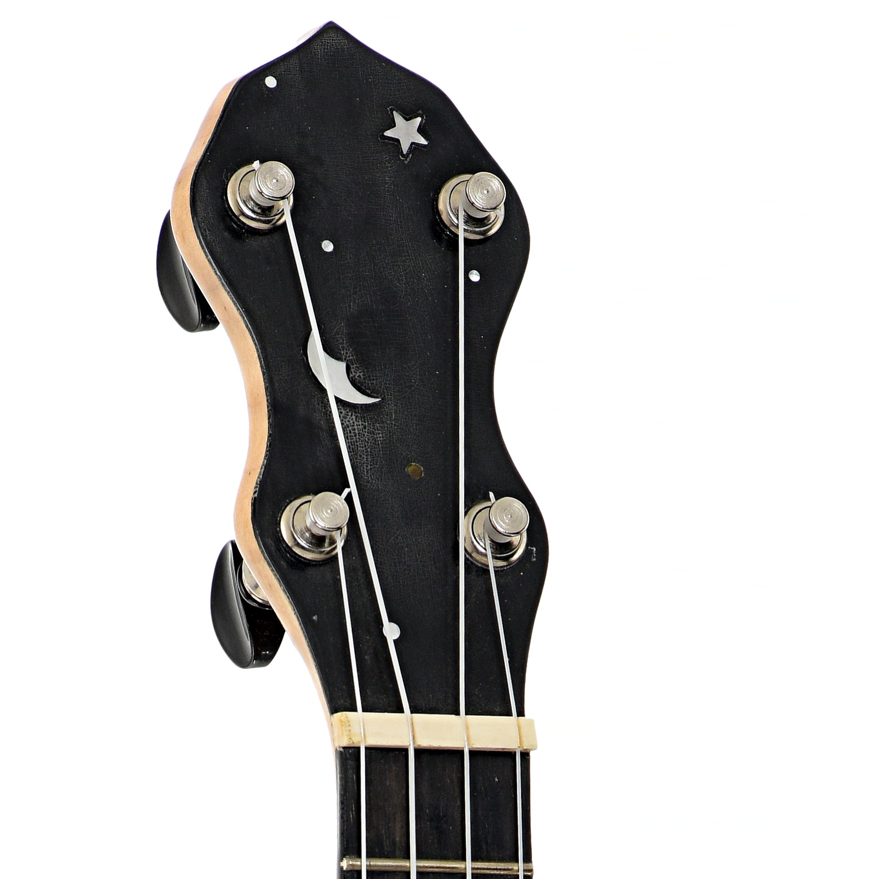 Headstock of George Banjos Banjo Ukulele 