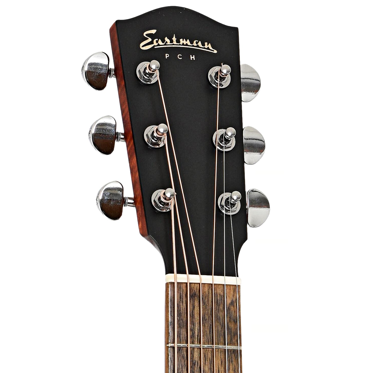 Front headstock of Eastman PCH1-GACE "Pacific Coast Highway", Natural Finish