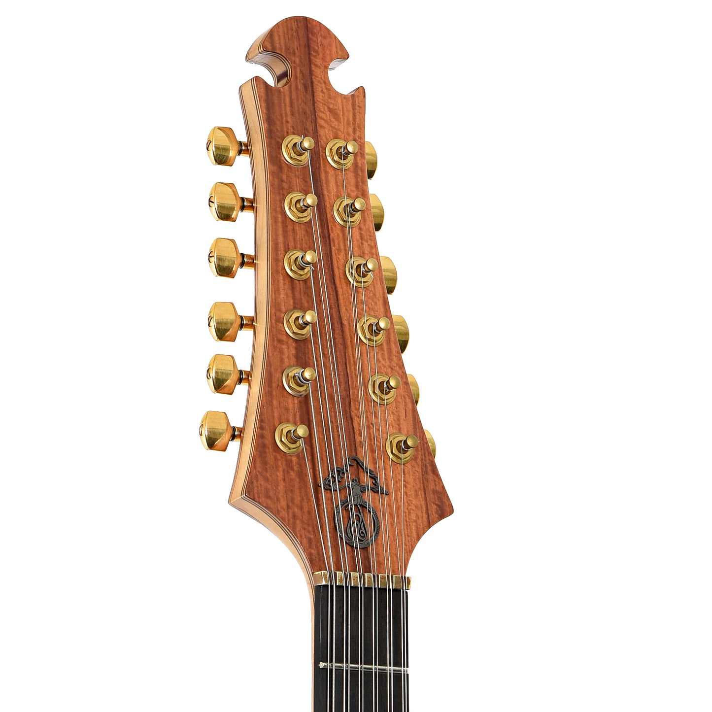 Front headstock of Alembic Series One 12-String Electric Guitar (1980)