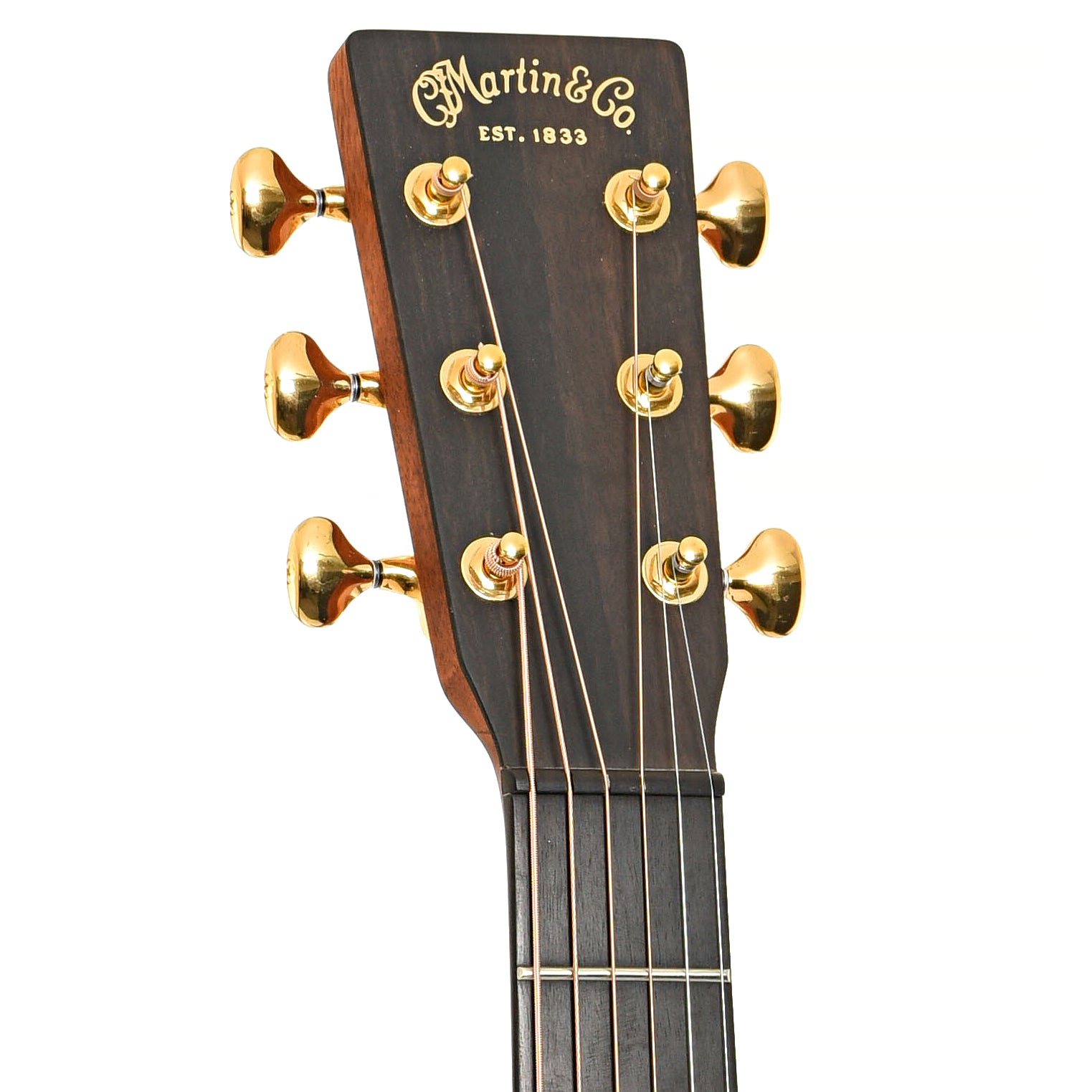 Front headstock of Martin OMC Fingerstyle 1 Guitar  (2005)