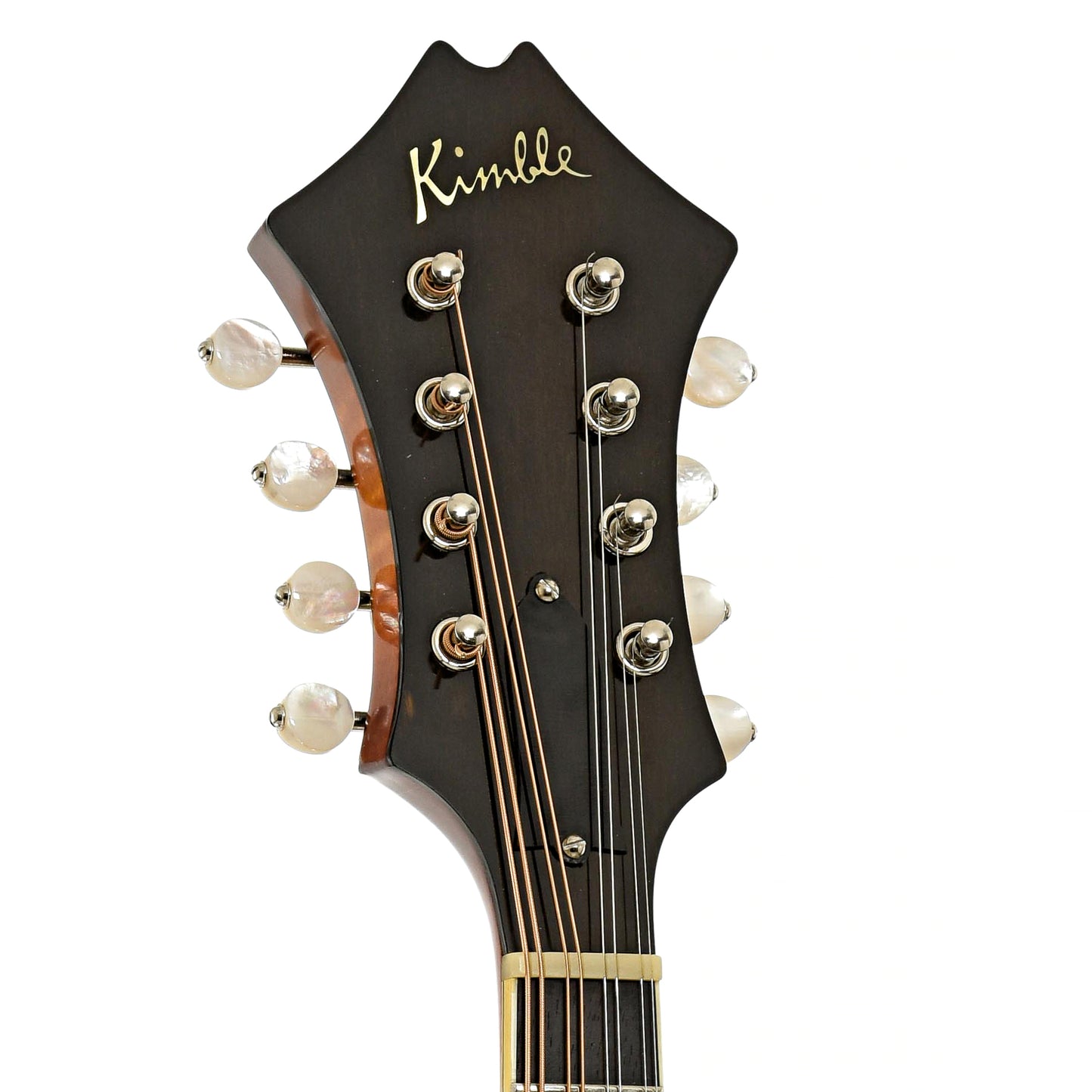 Headstock of Kimble Two-Point Mandolin