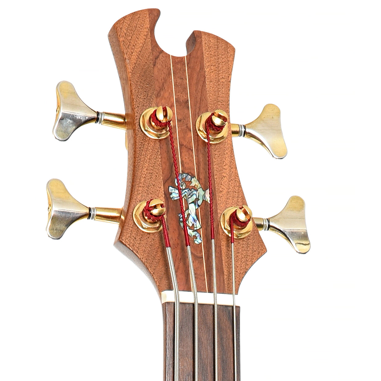 Headstock of Tobias Classic Electric Bass Guitar