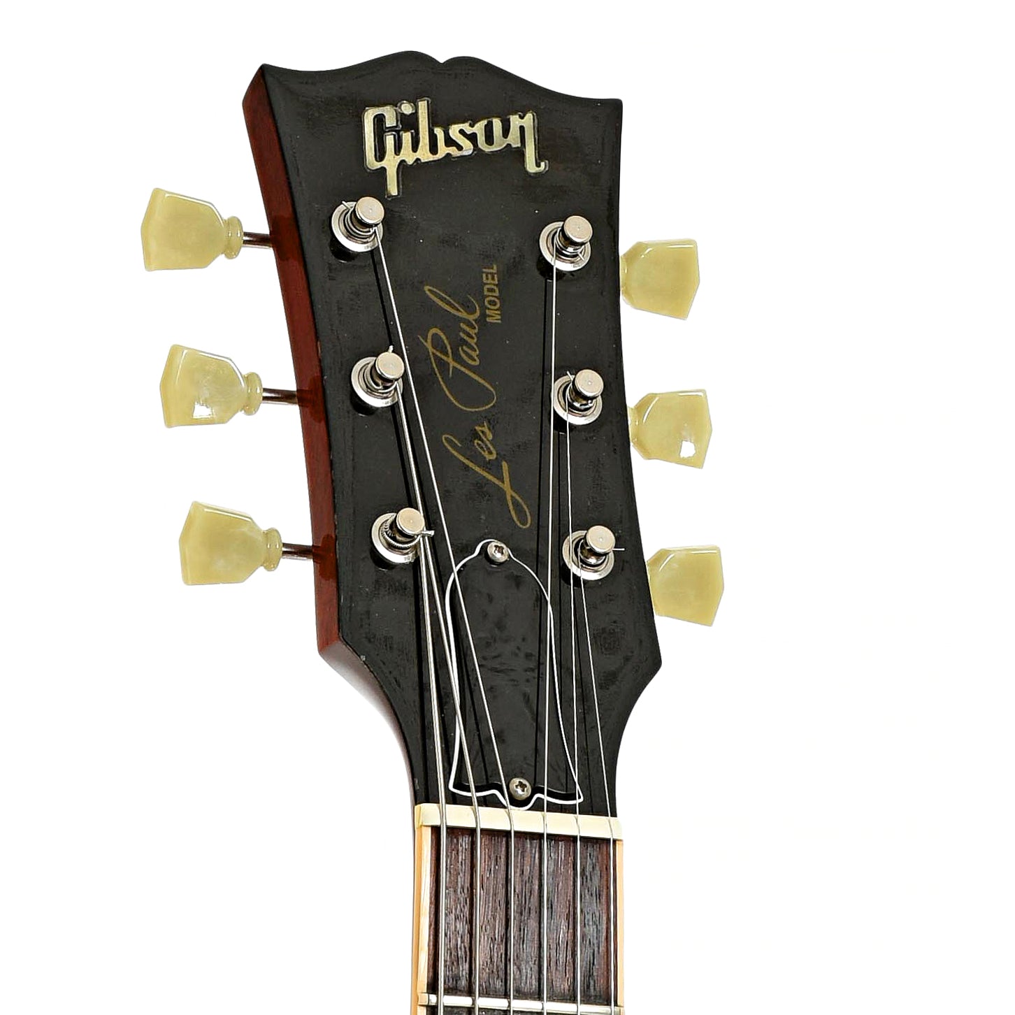 Headstock of Gibson Les Paul Standard Plus