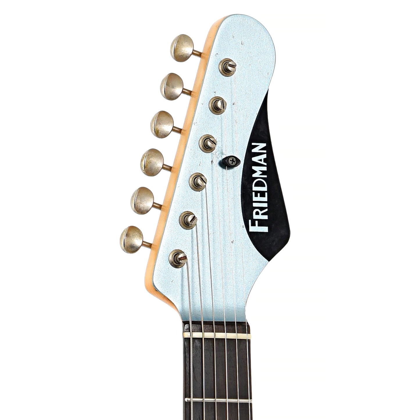 Front headstock of Friedman Vintage S Electric Guitar (2018)