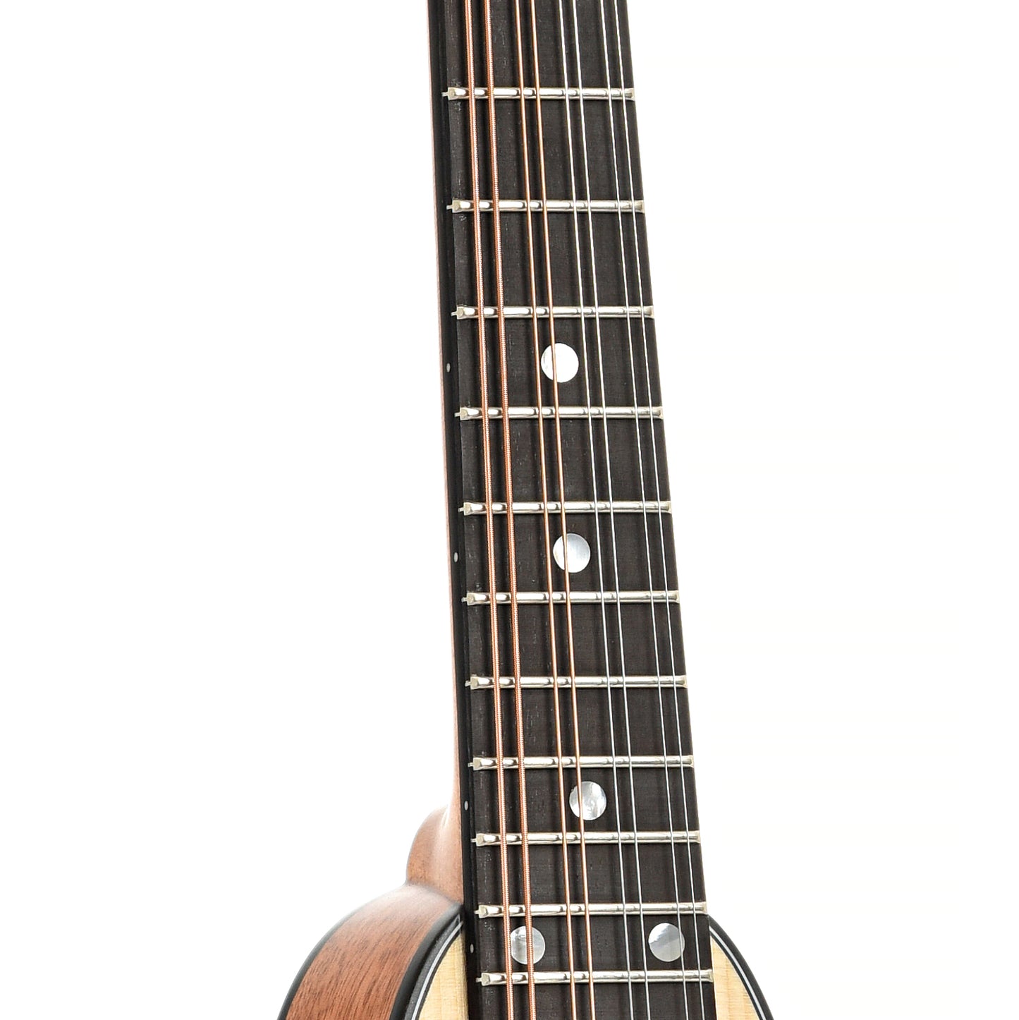 Fretboard of Eastman PCH-M104 Mandolin, Natural