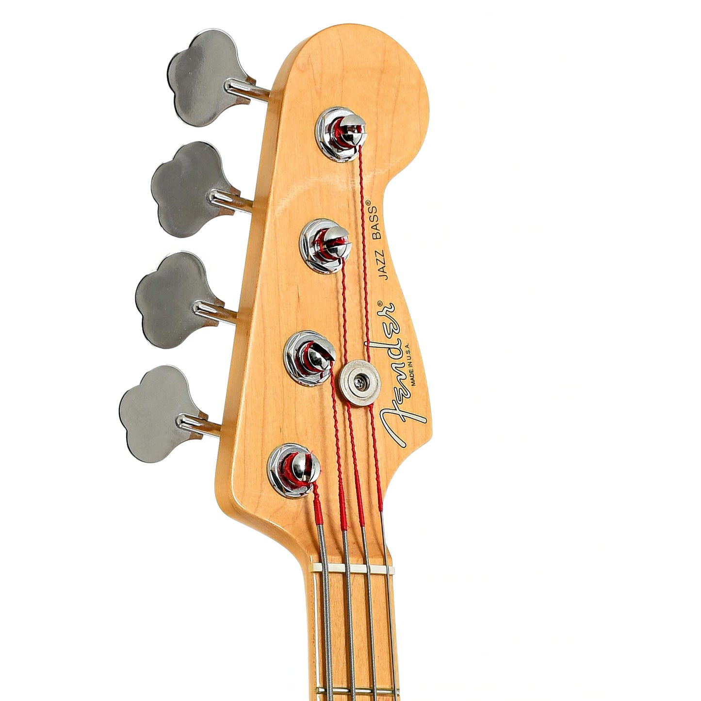 Headstock of Fender American Professional Jazz Bass