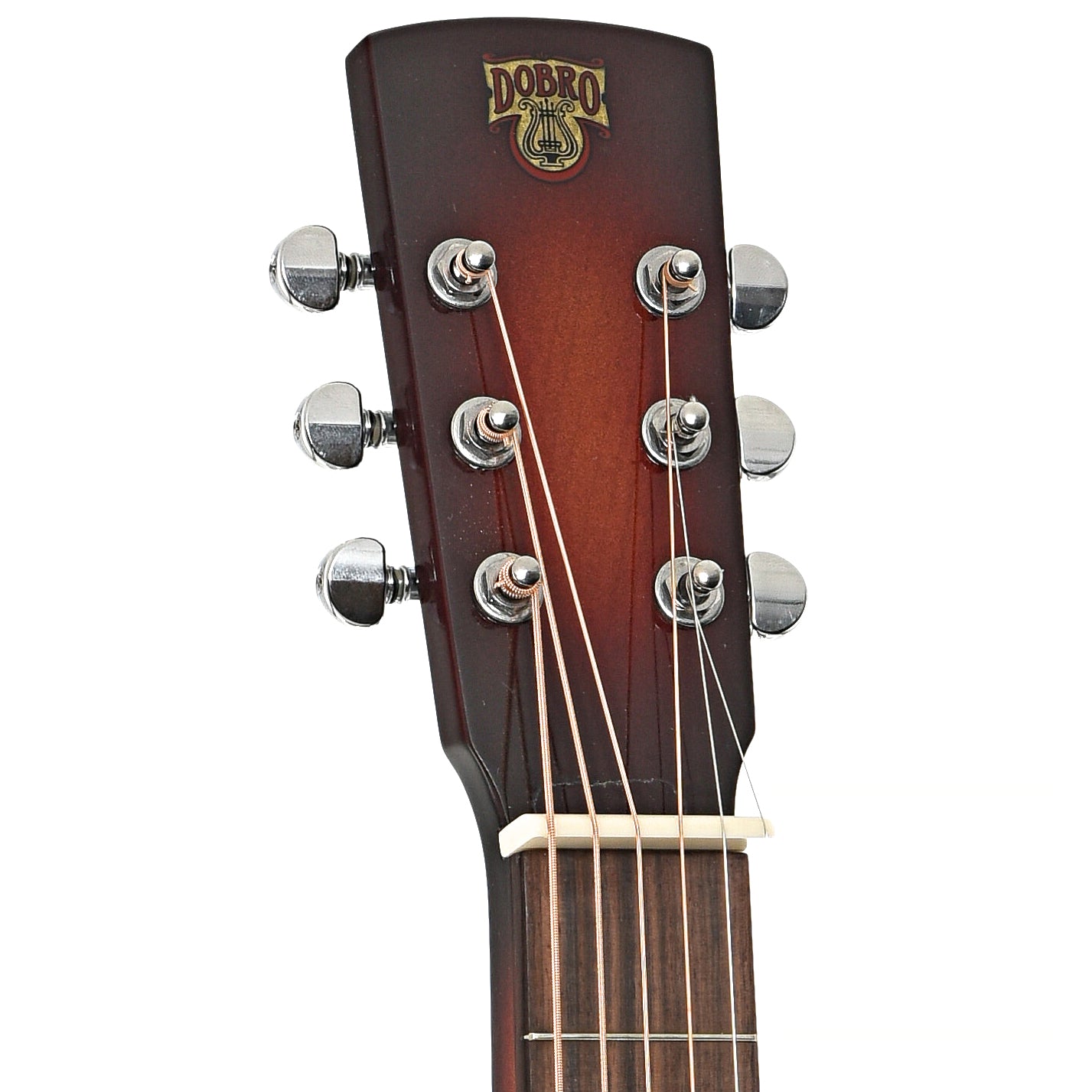 Front headstock of Dobro 60DS