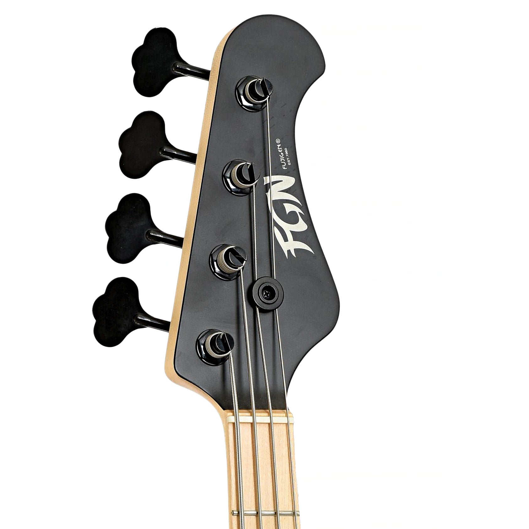 Headstock of FGN JMJ2 4-String Electric Bass