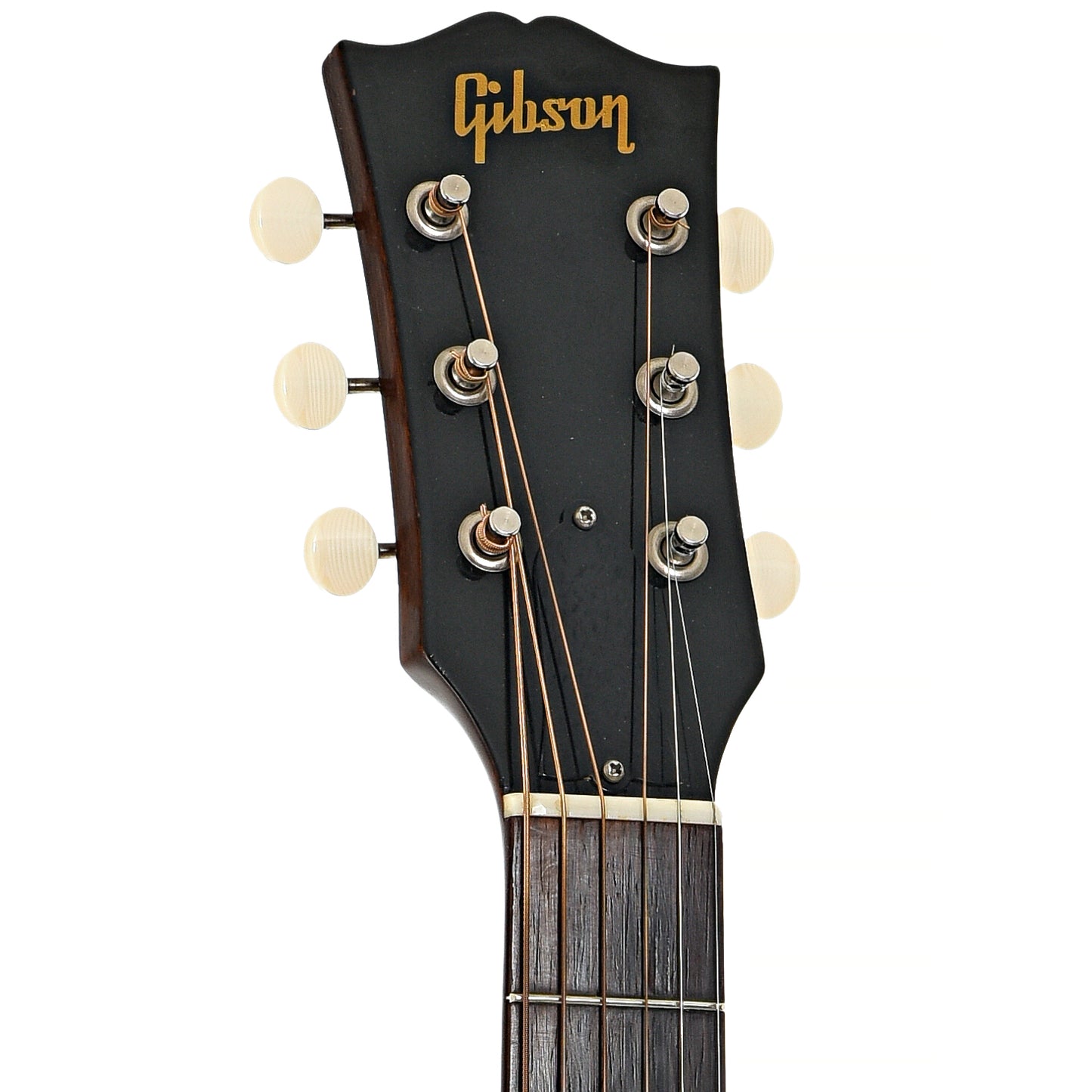 Front headstock of Gibson LG-2 Acoustic Guitar (1954)