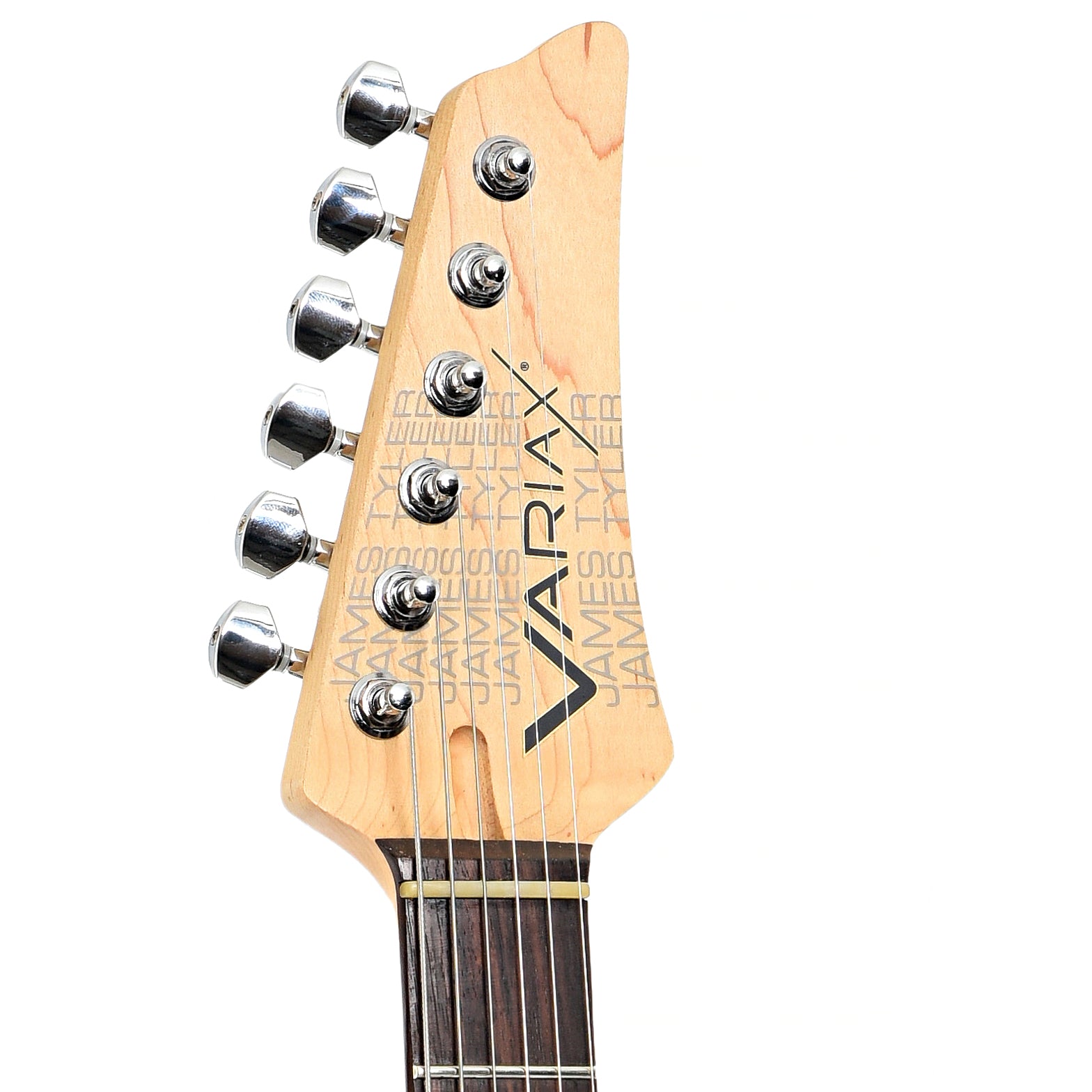 Headstock of Line 6 JTV-69 James Tyler Variax