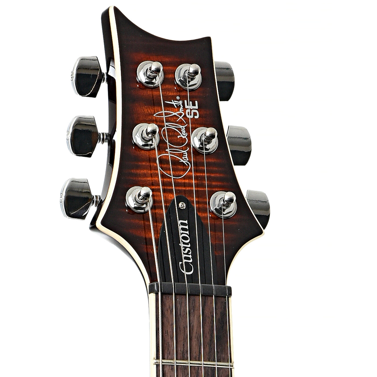 PRS SE Custom 24-08 Quilt Top Charcoal Cherry Burst Electric Guitar –  Elderly Instruments