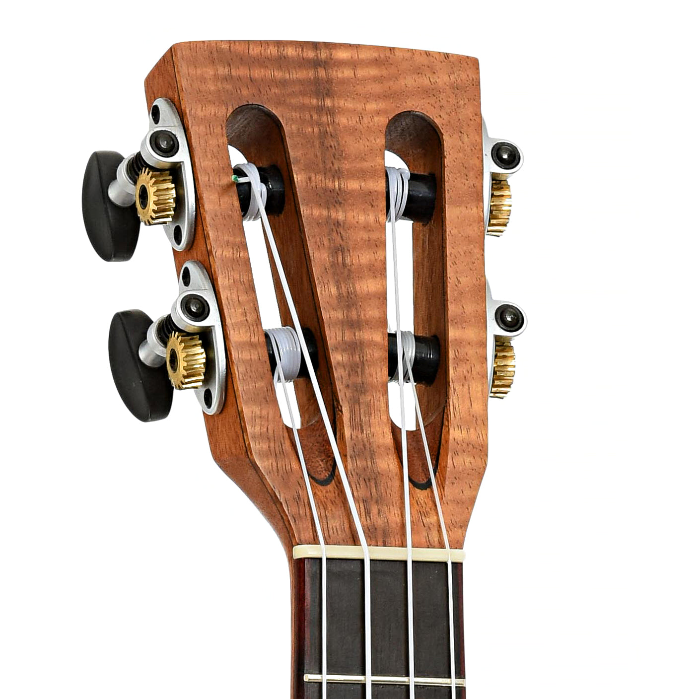 Headstock of Mya Moe Tenor Resonator Ukulele 