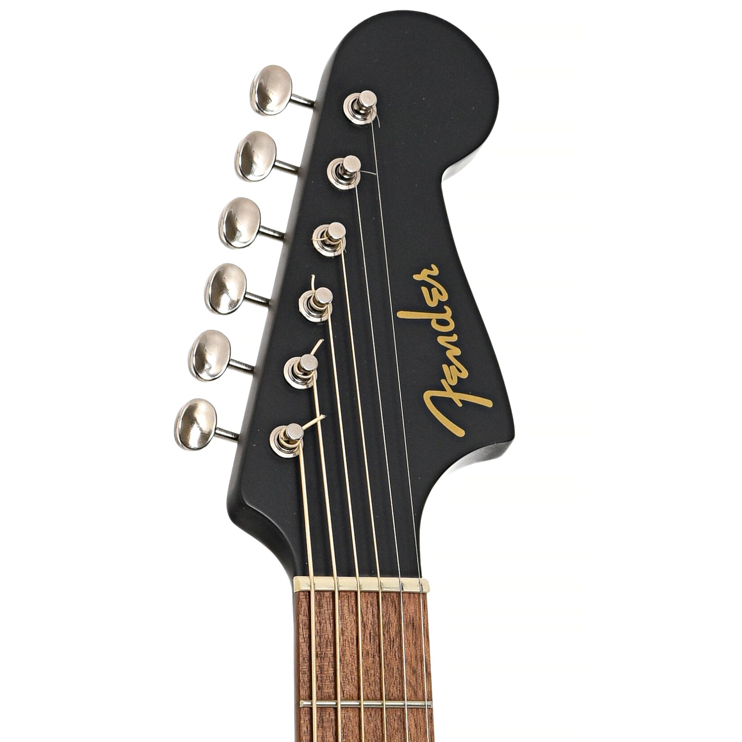 Front headstock of Fender Joe Strummer Campfire Acoustic-Electric Guitar (2021)