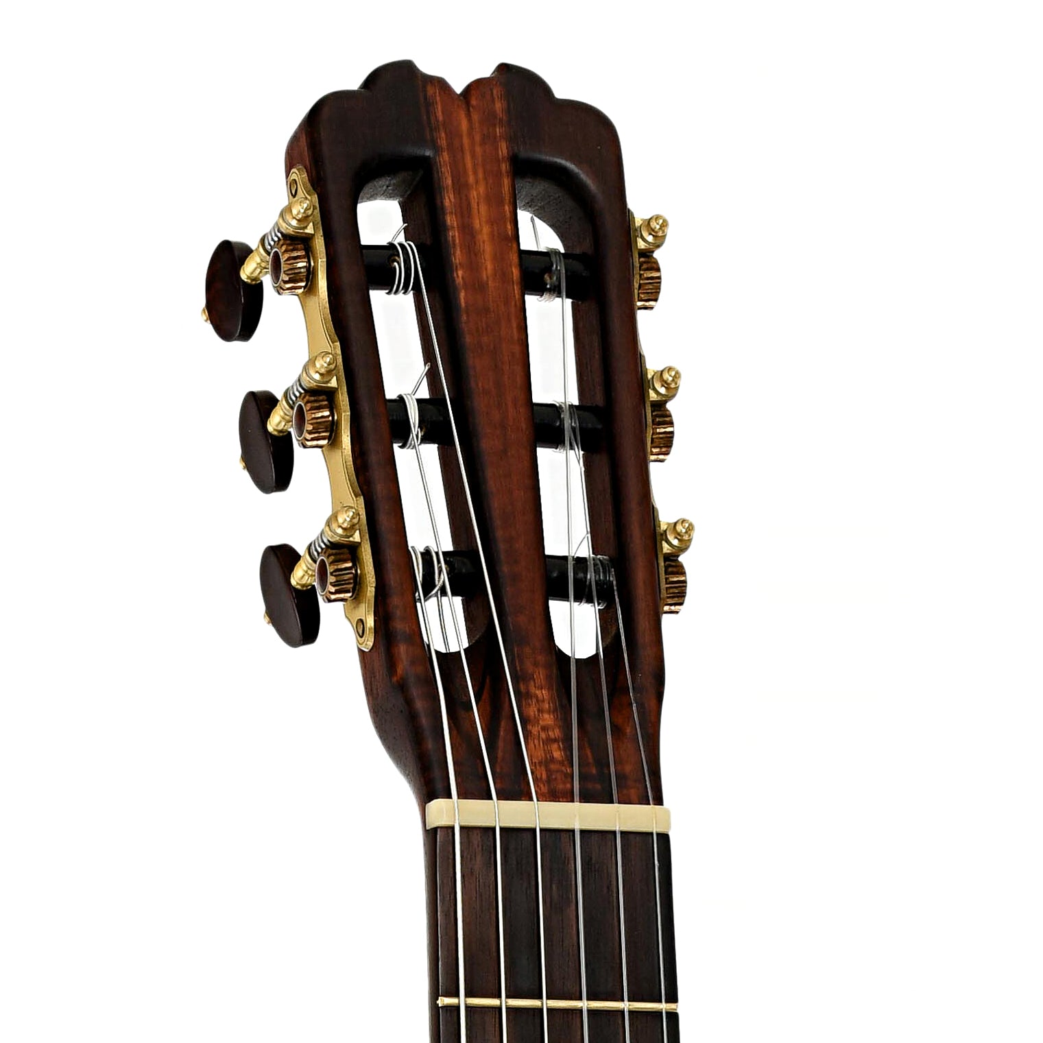 Headstock of D'Estrepagny Concert Classical Guitar