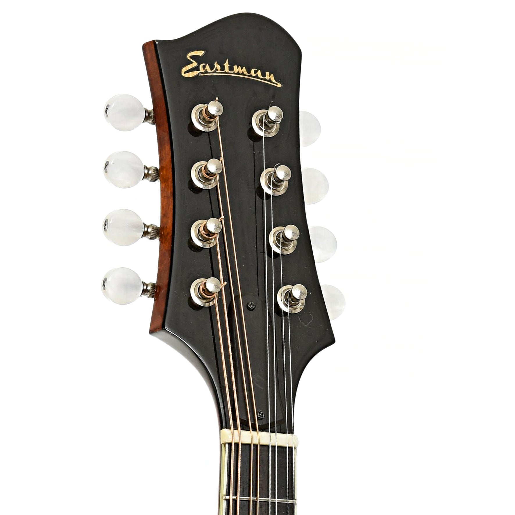 Headstock of Eastman MD505 Mandolin