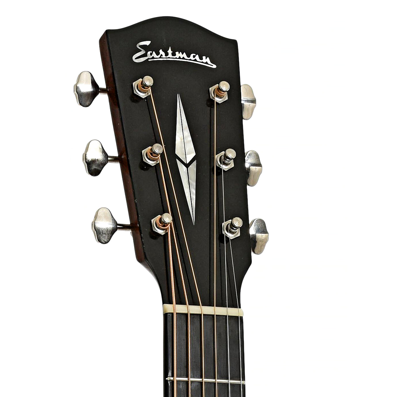 Headstock of Eastman E20SS/V SB Acoustic Guitar 