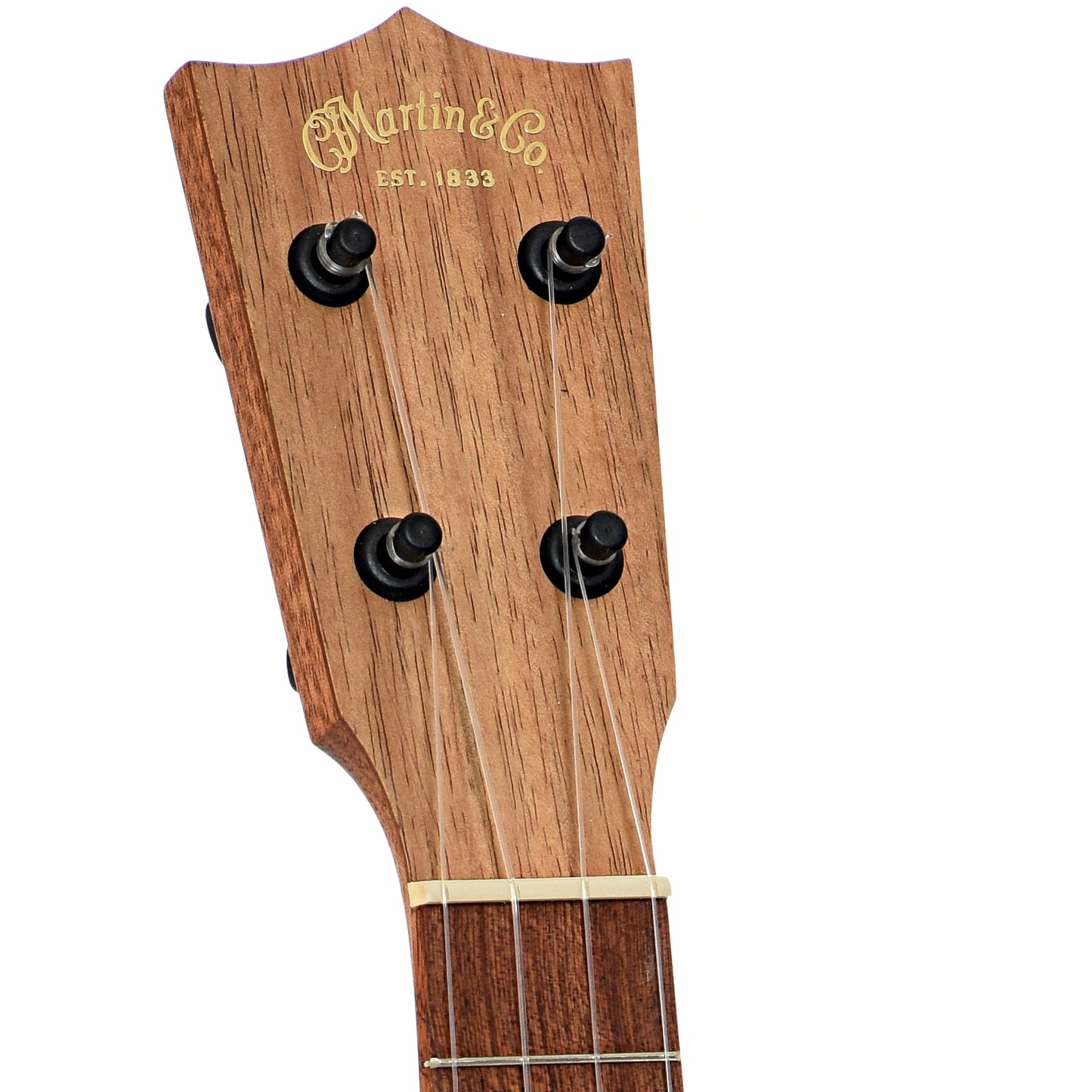 Headstock of Martin C1 Koa Concert Ukulele