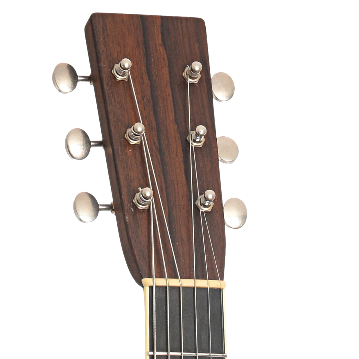 Headstock of Bourgeois Vintage D Large Soundhole