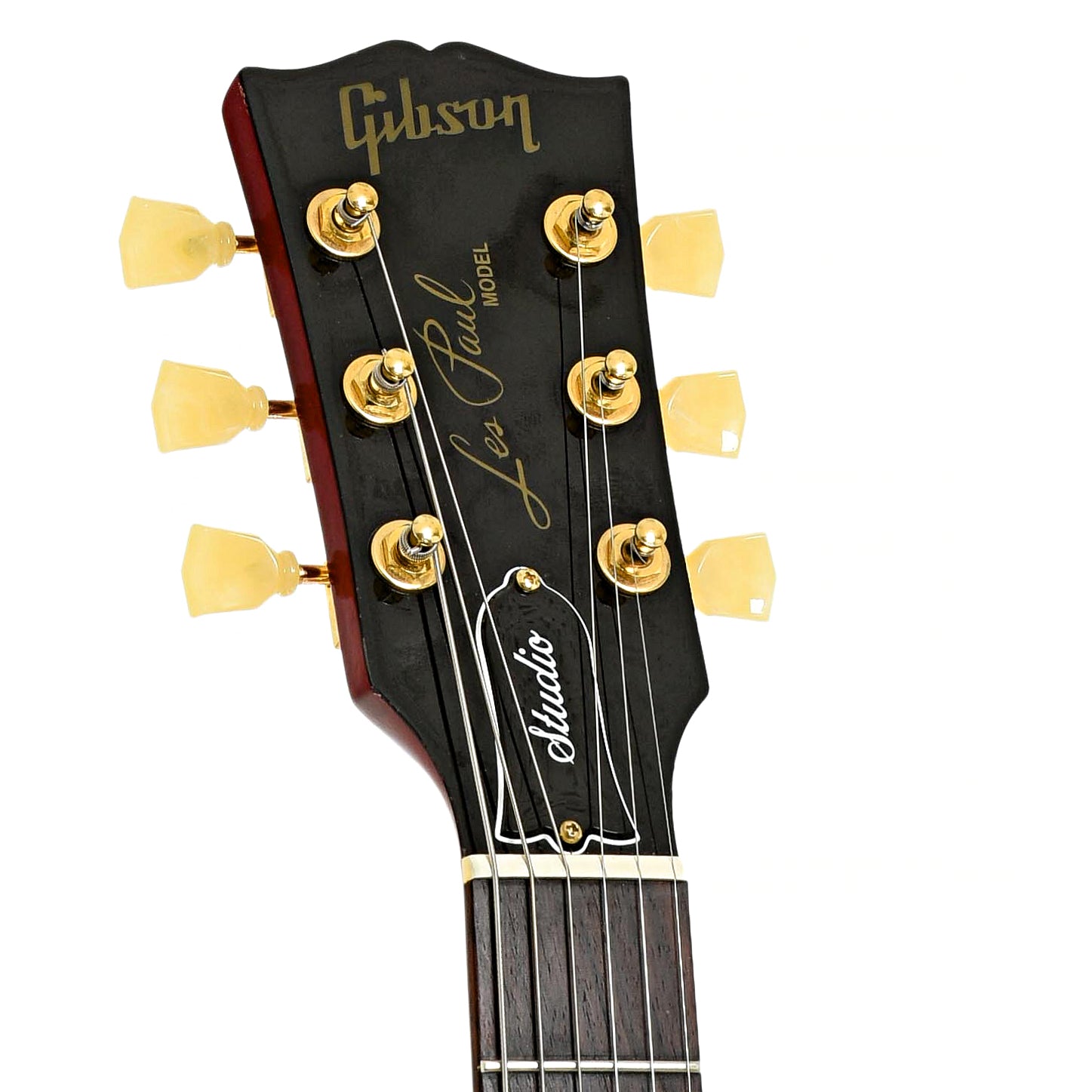 Headstock of Gibson Les Paul Studio