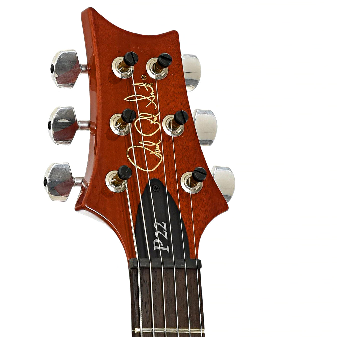 Headstock of PRS P22 Electric Guitar 