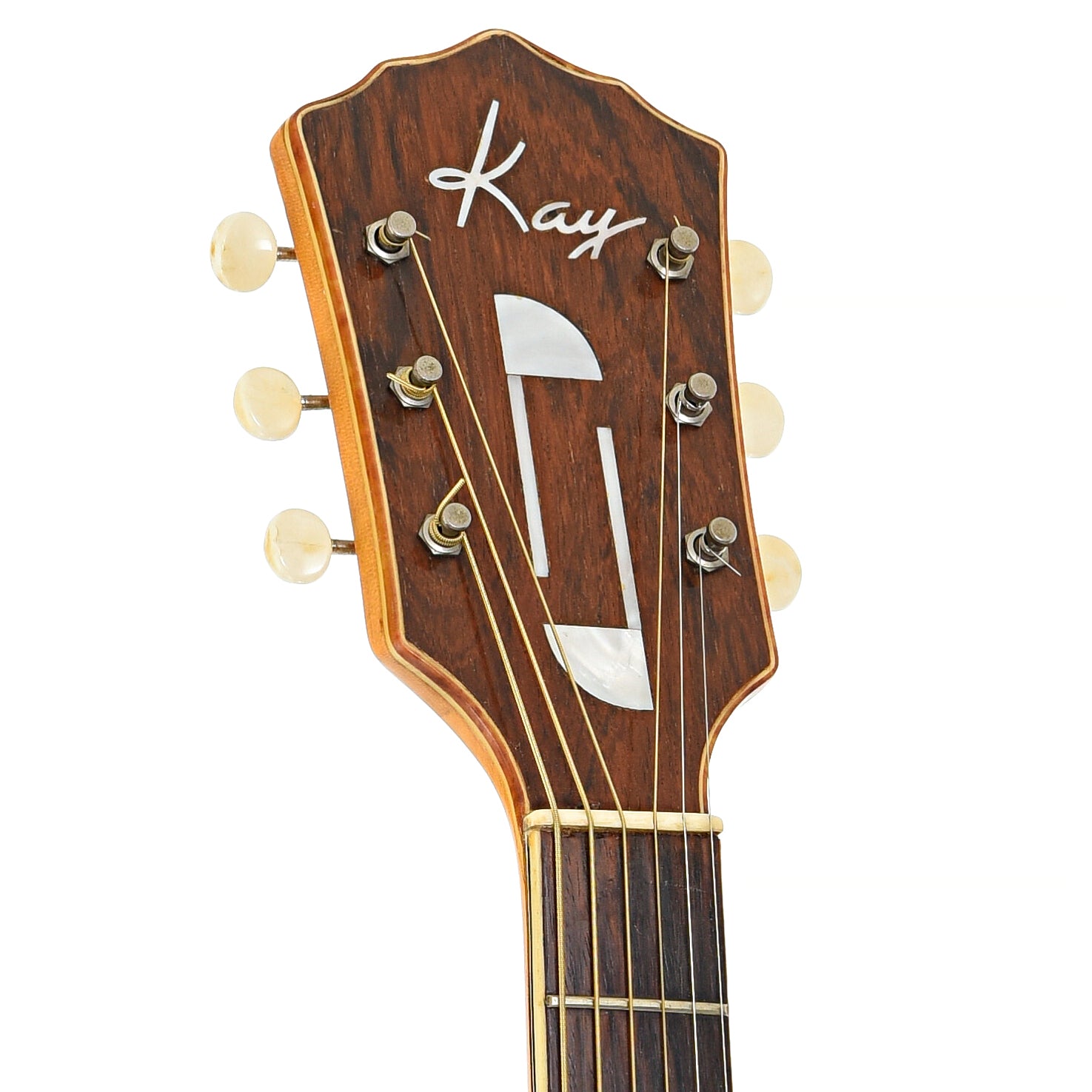 Headstock of Kay K-11 Rhythm Special