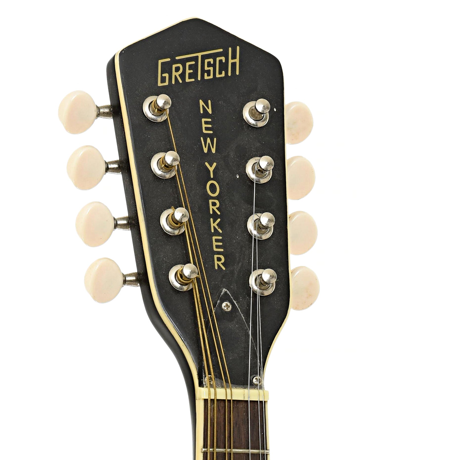 Headstock of Gretsch G9300 New Yorker Mandolin