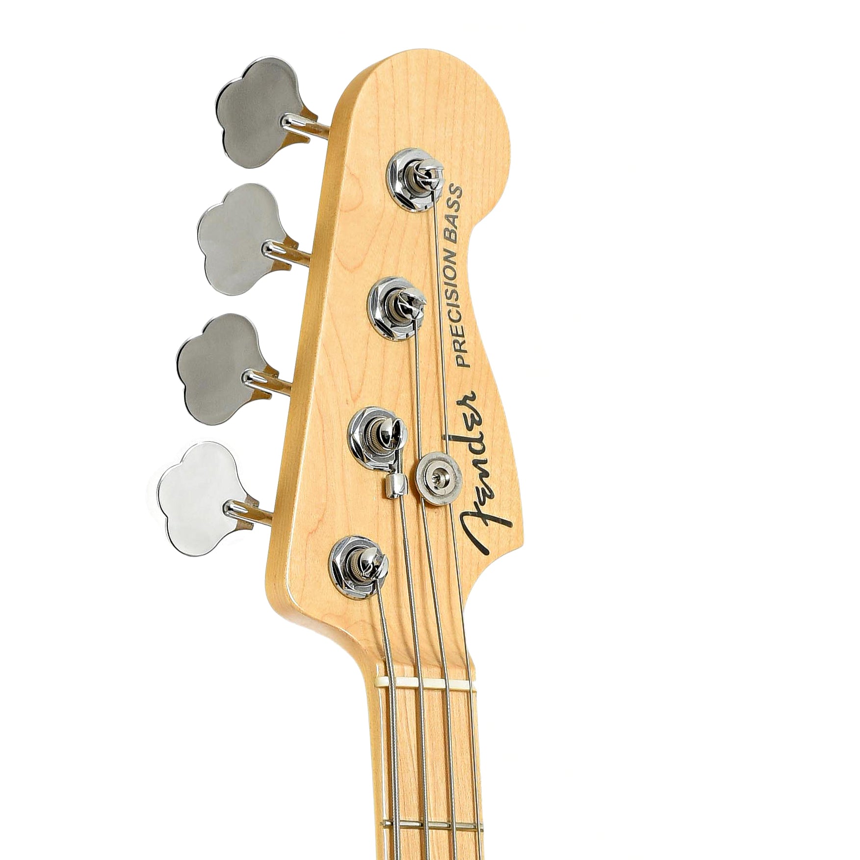 Headstock of Front of Fender American Elite Precision Bass