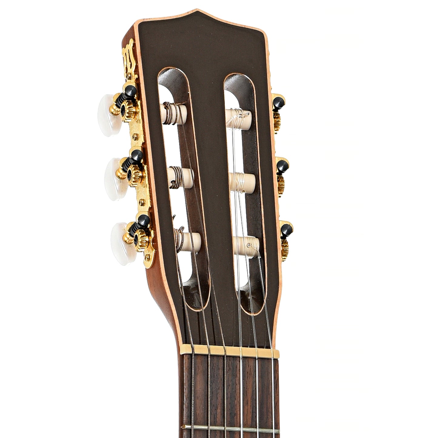 Headstock of La Patrie Concert Model Classical Guitar