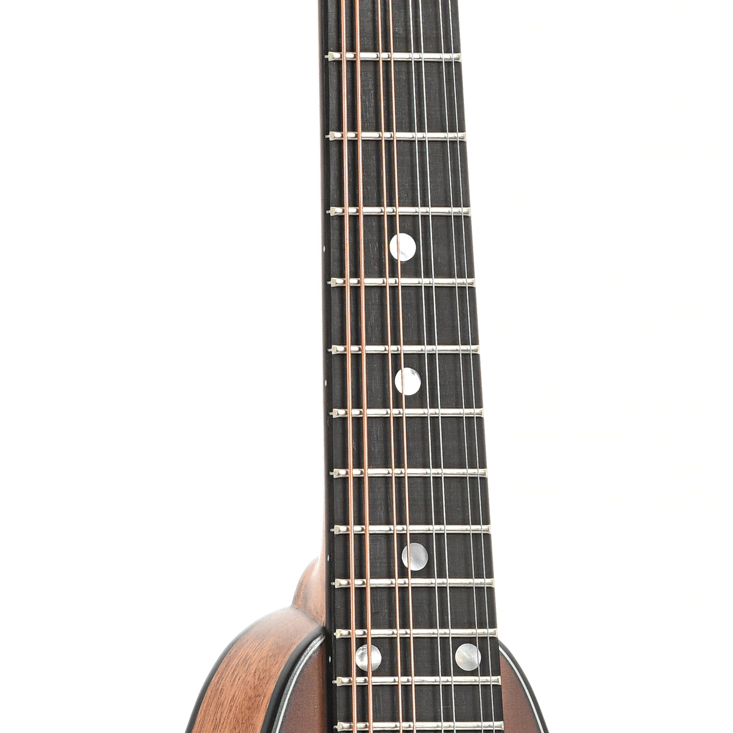 Fretboard of Eastman PCH-M104 Mandolin Goldburst