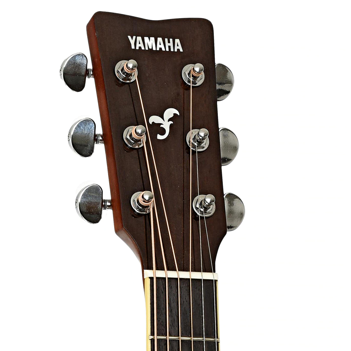 Headstock of Yamaha FSC-TA Acoustic Guitar 