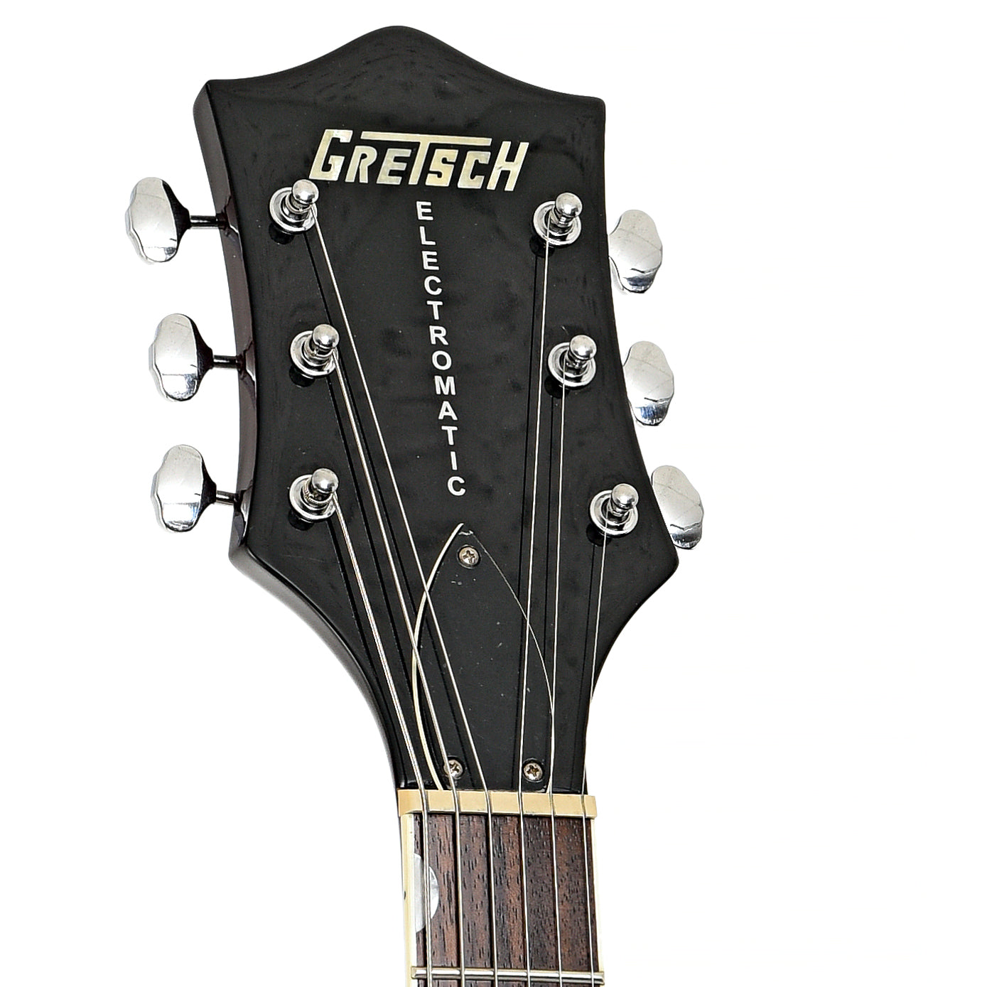 Headstock of Gretsch G5120 Electromatic Hollow Body Guitar 