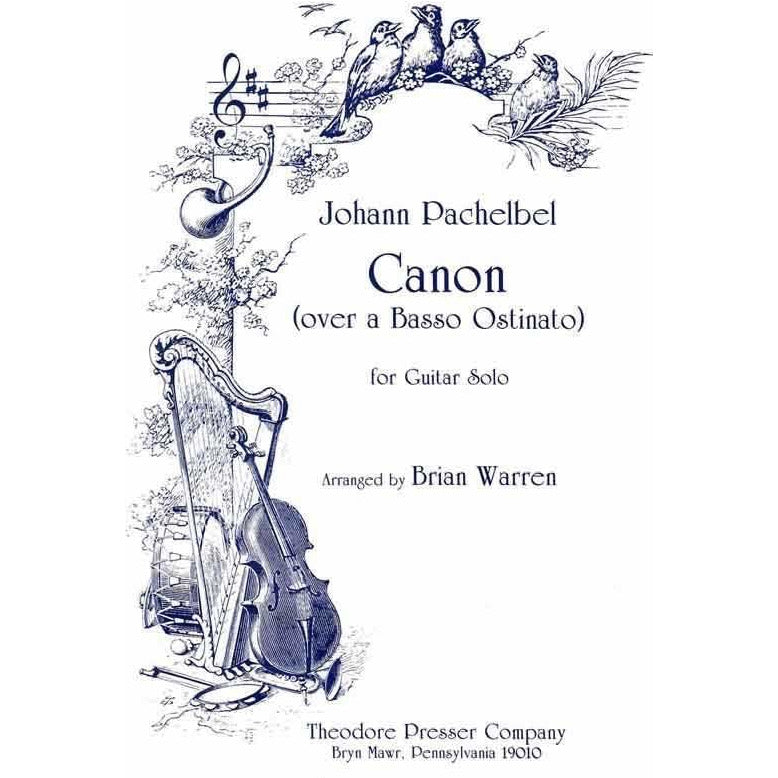 Image 2 of Johann Pachelbel: Canon (Over a Basso Ostinato) for Guitar Solo - Tablature Only - SKU# 62-40644 : Product Type Media : Elderly Instruments