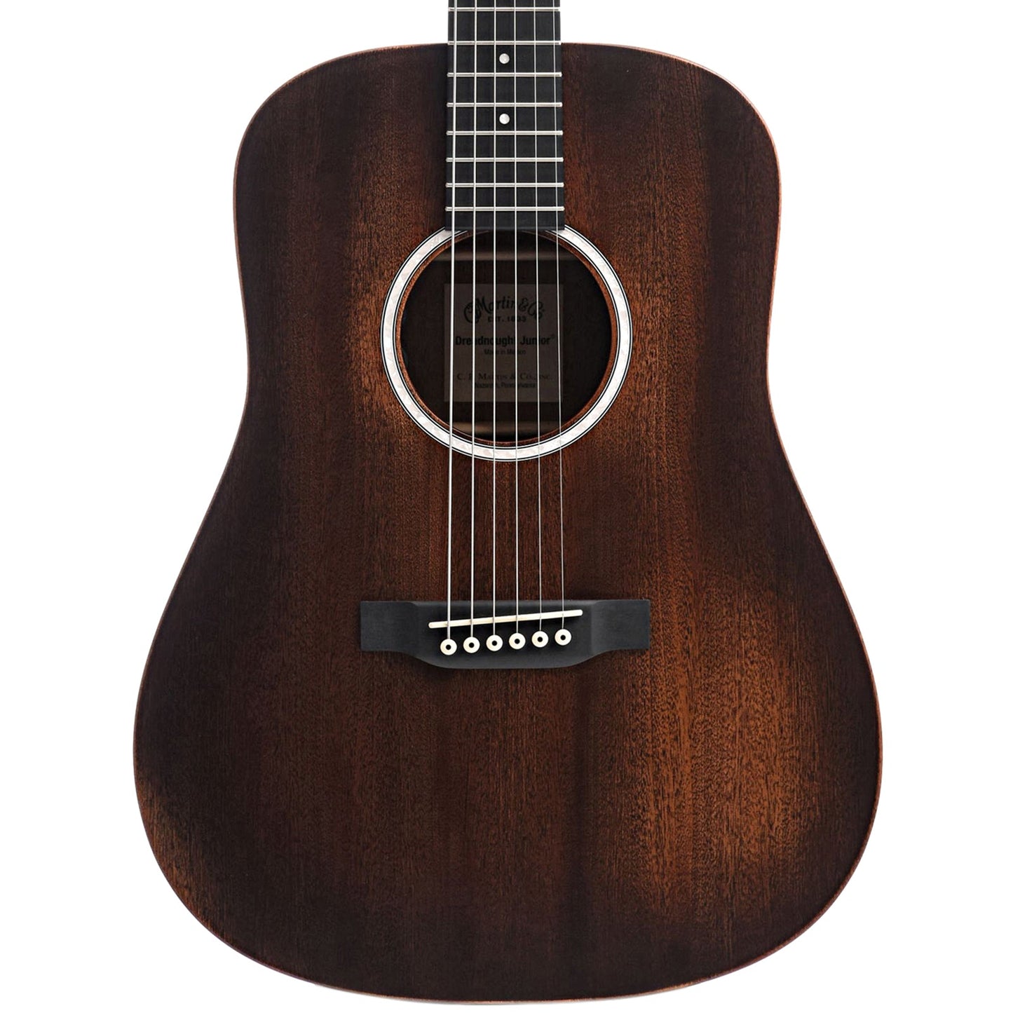 Front  of Martin DJR-10E Streetmaster, Dreadnought Junior 