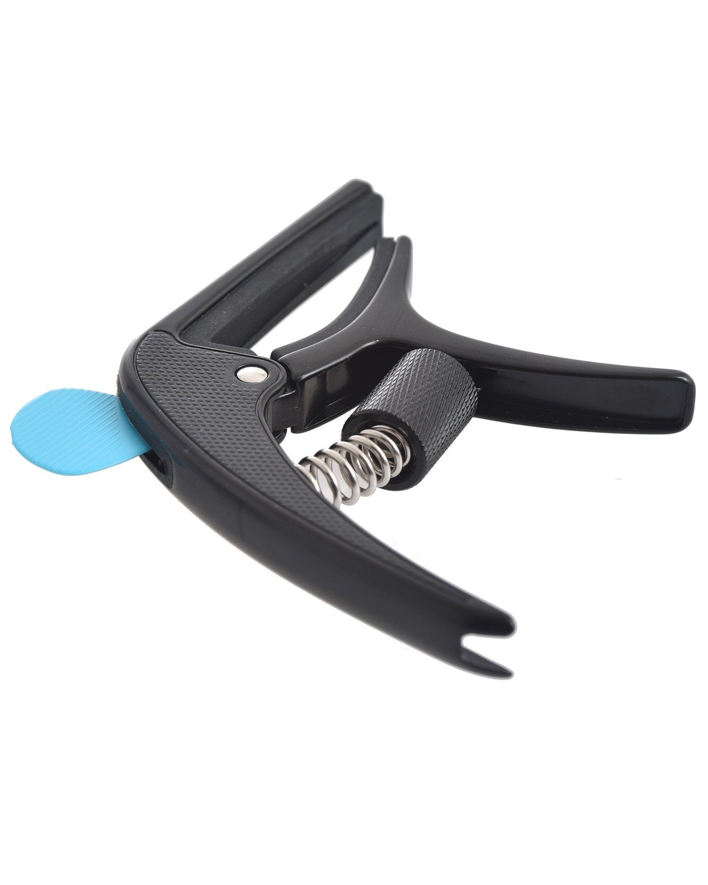 Image 1 of Guitto GGC-02 Revolver Capo for Guitar, Black - SKU# GGC-02B : Product Type Accessories & Parts : Elderly Instruments