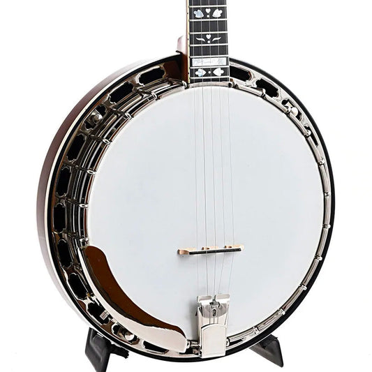 Gold Star GF-100HF "Hearts & Flowers" Resonator Banjo & Case