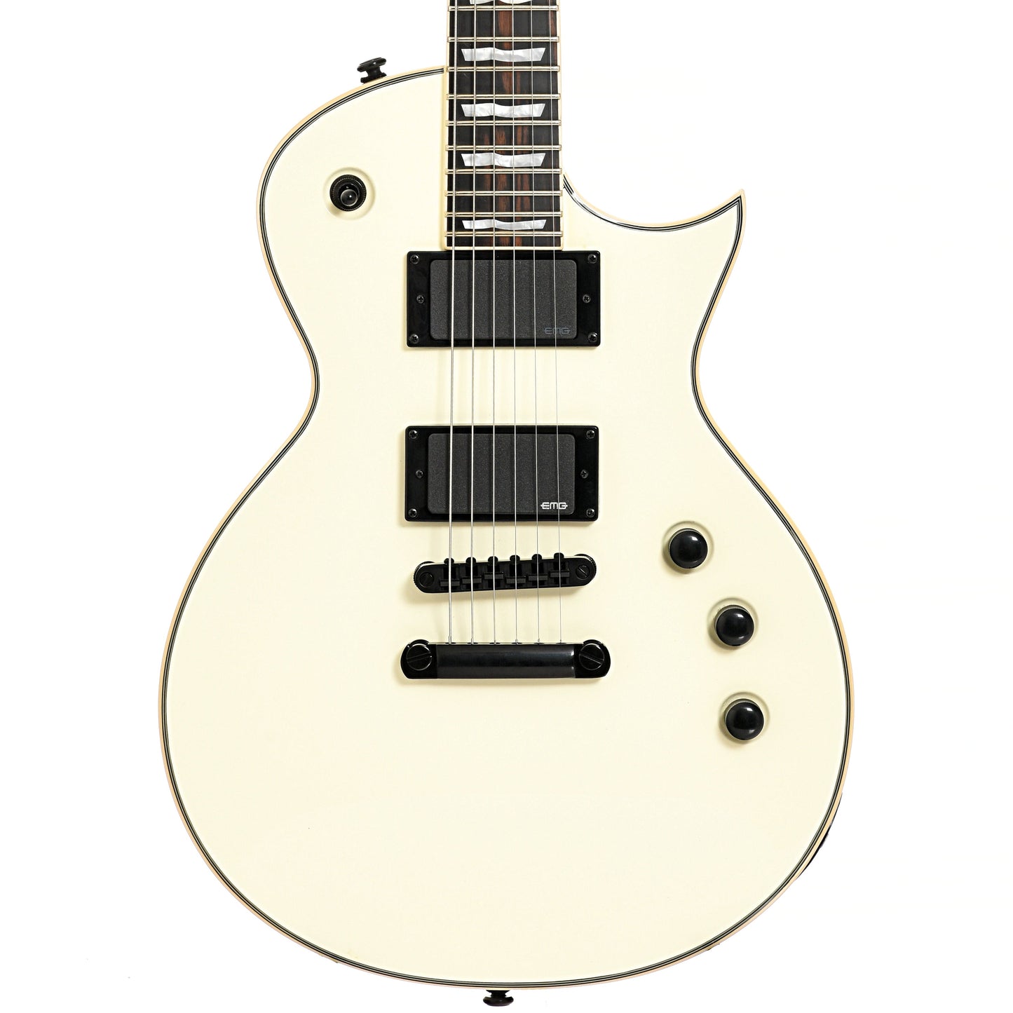 Image 1 of ESP LTD EC-401 Electric Guitar, Olympic White- SKU# EC401-OW : Product Type Solid Body Electric Guitars : Elderly Instruments