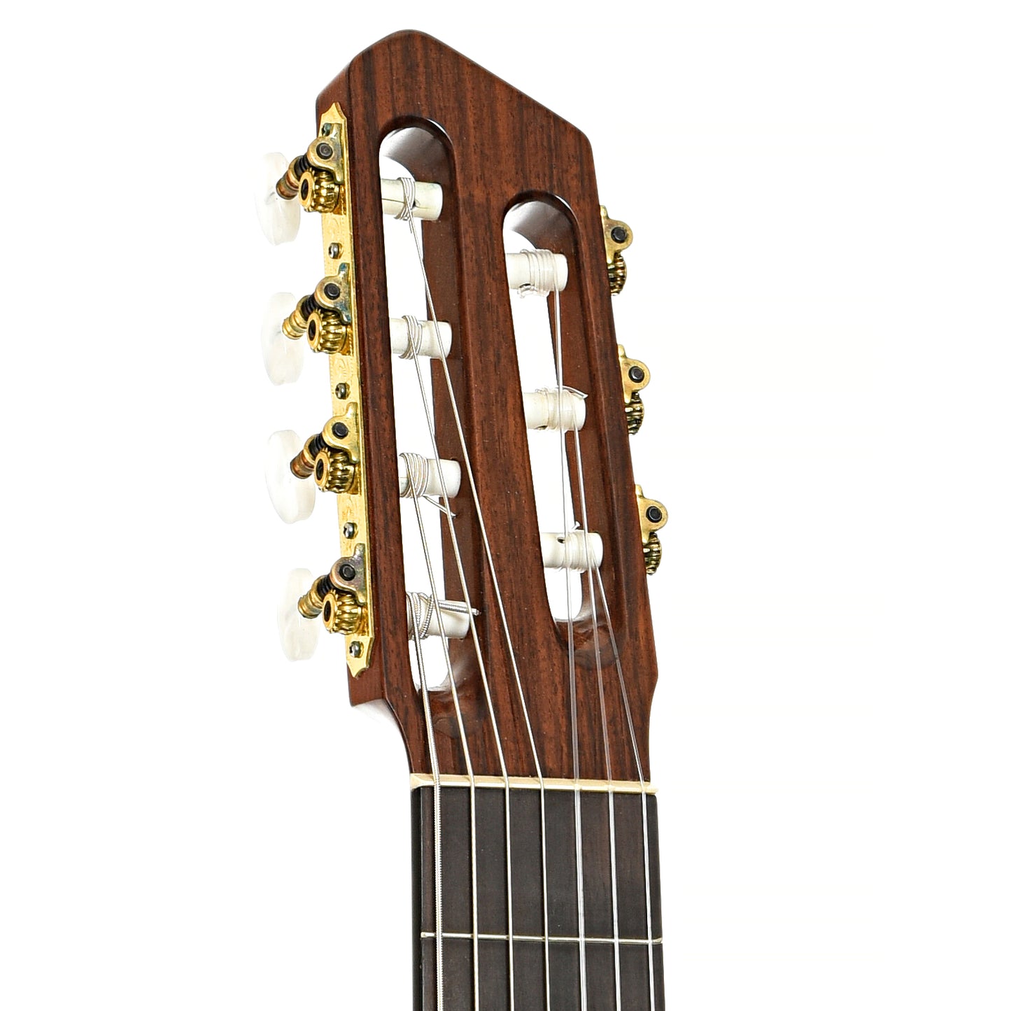 Front headstock of Sergei de Jonge 7-String Classical Guitar (1981)