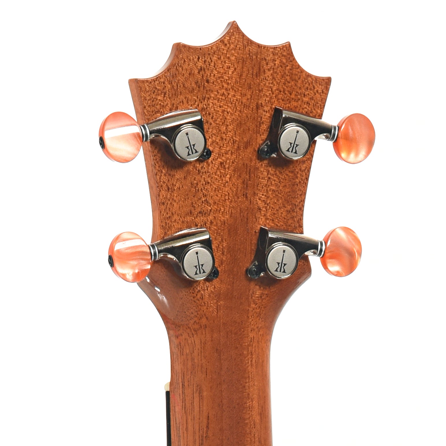 Back headstock of KoAloha KSM-00 Soprano Ukulele (2021)