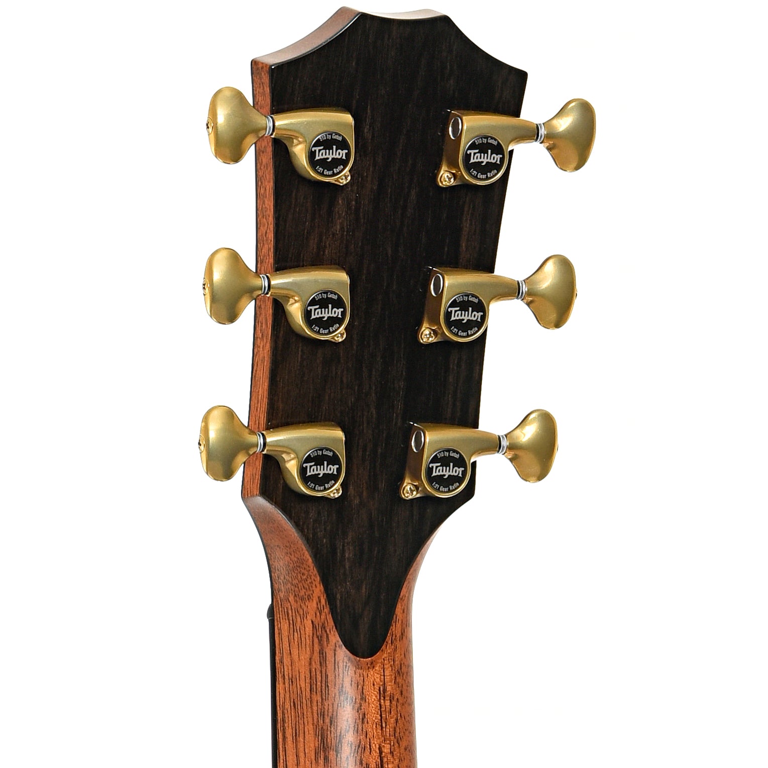 Back headstock of Taylor 912ce-SB Acoustic-Electric Guitar (2022)