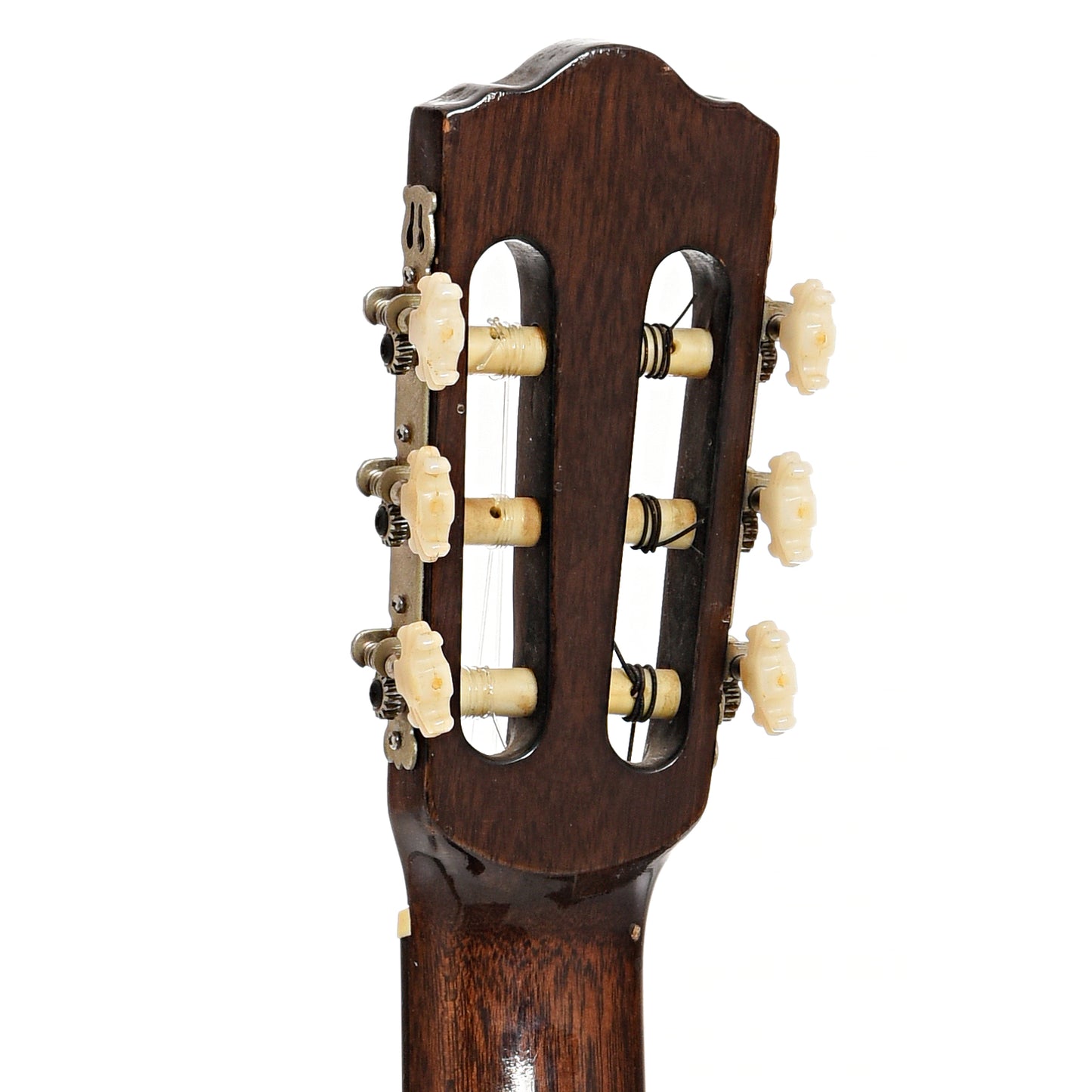 BAck headstock of Orlando Model 310 Classical Guitar