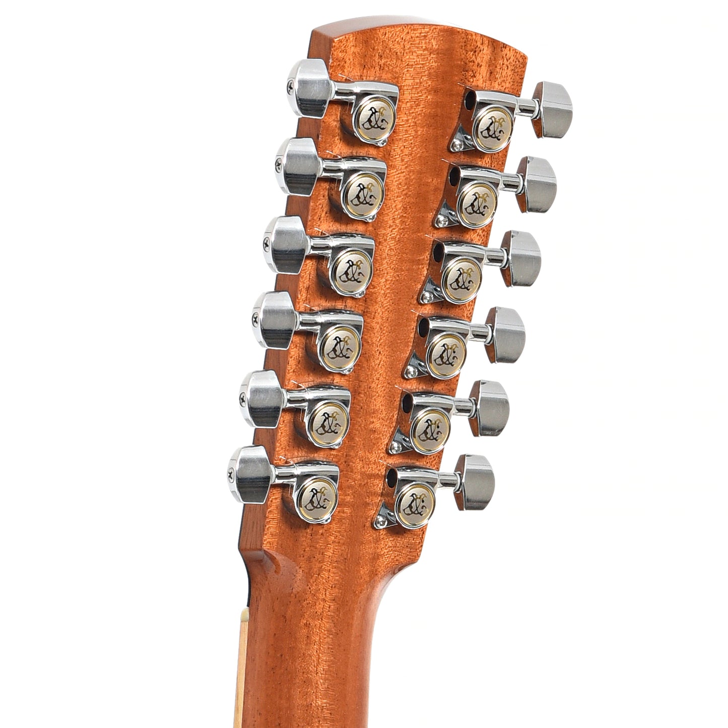 Back headstock of Larrivee LV-05 Custom 12-String Guitar (2015)