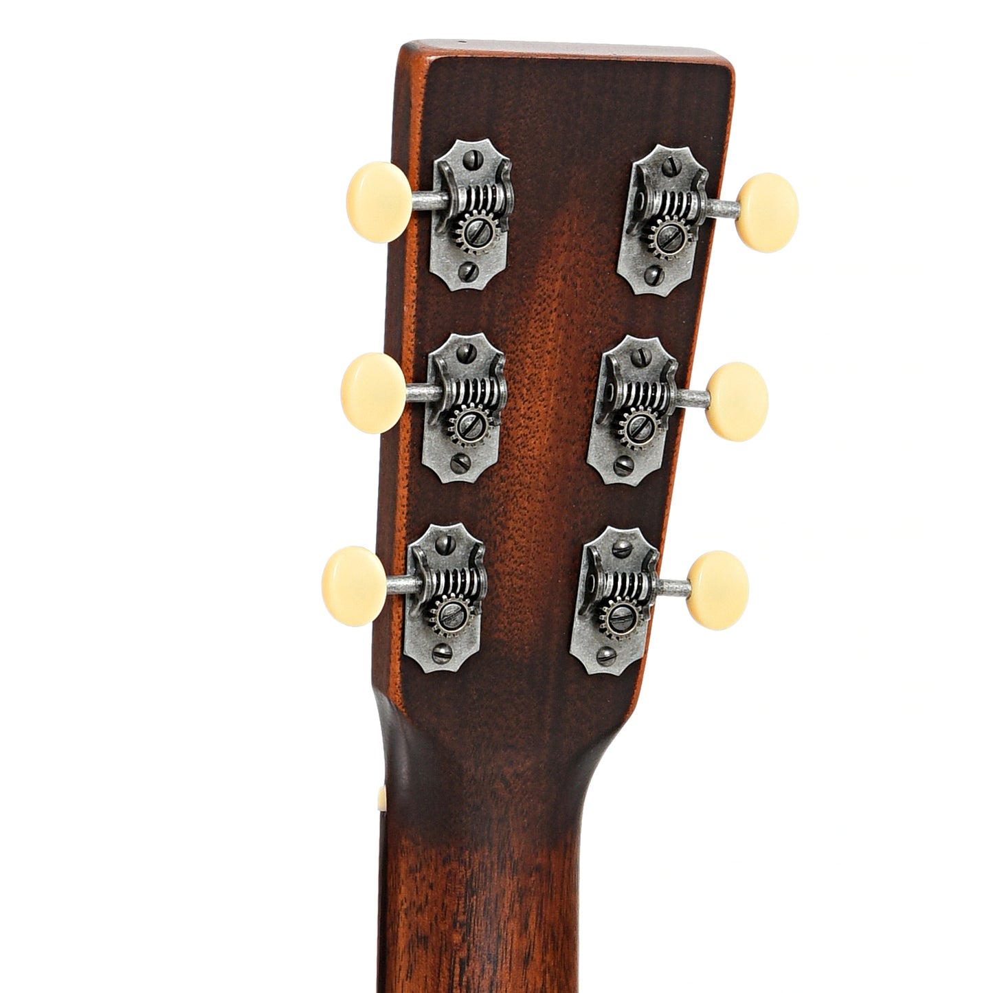 Back headstock of Martin 000-16 Streetmaster Guitar Shopworn