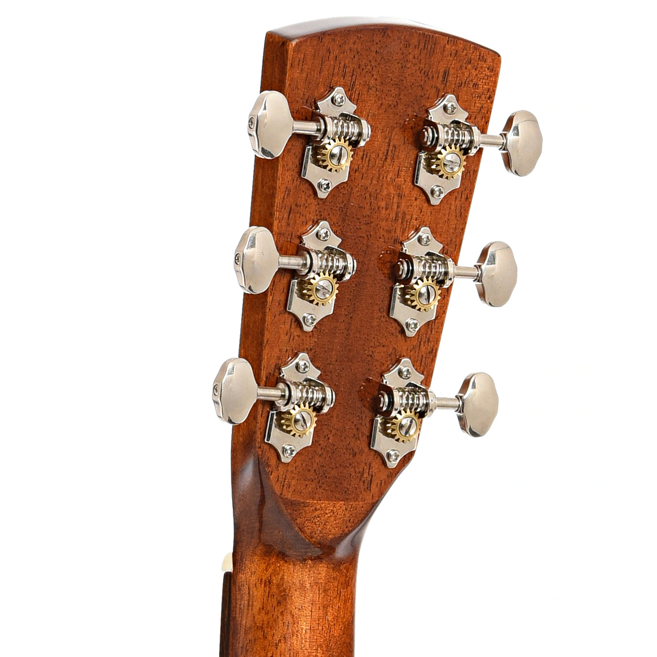 Back headstock of Blueridge Contemporary Series BR-60 Limited Edition Dreadnought Guitar 